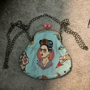 Handmade Frida kahlo purse